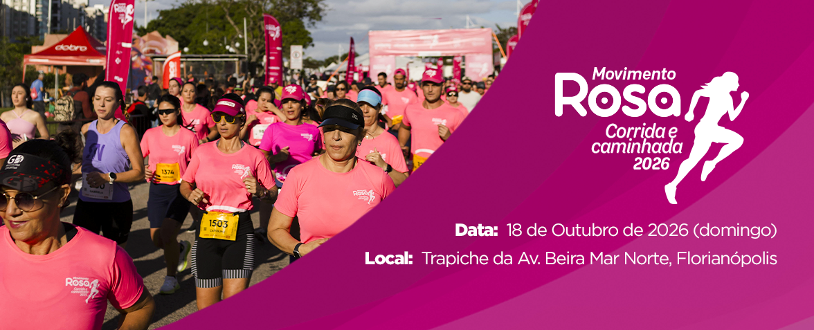 Corrida Movimento Rosa 2026 – corrida em Florianópolis