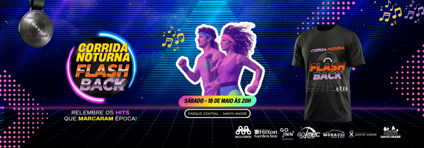 Corrida Noturna Flash Back – corrida em Santo André