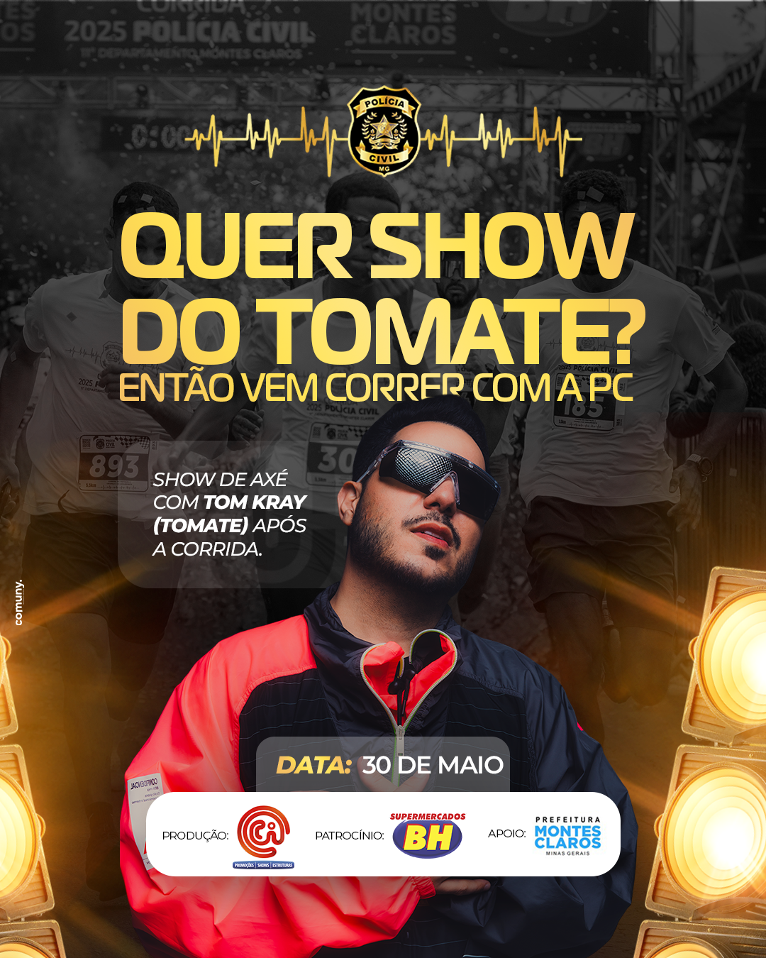 Corrida PC & Você 2026 – corrida em Montes Claros