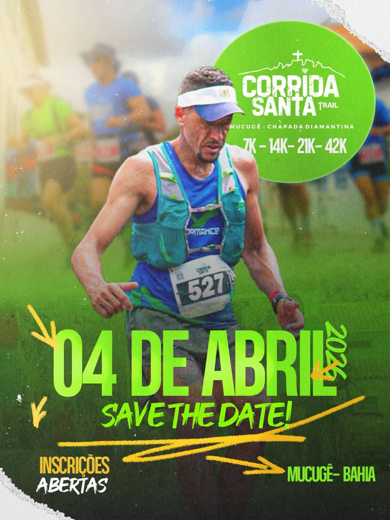 Corrida Santa 2026 – corrida em Mucugê