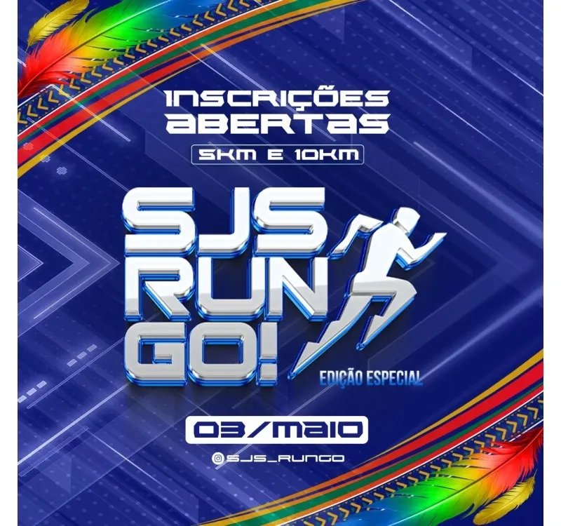 Corrida SJS Run Go – 2ª Edição – corrida em Goiana