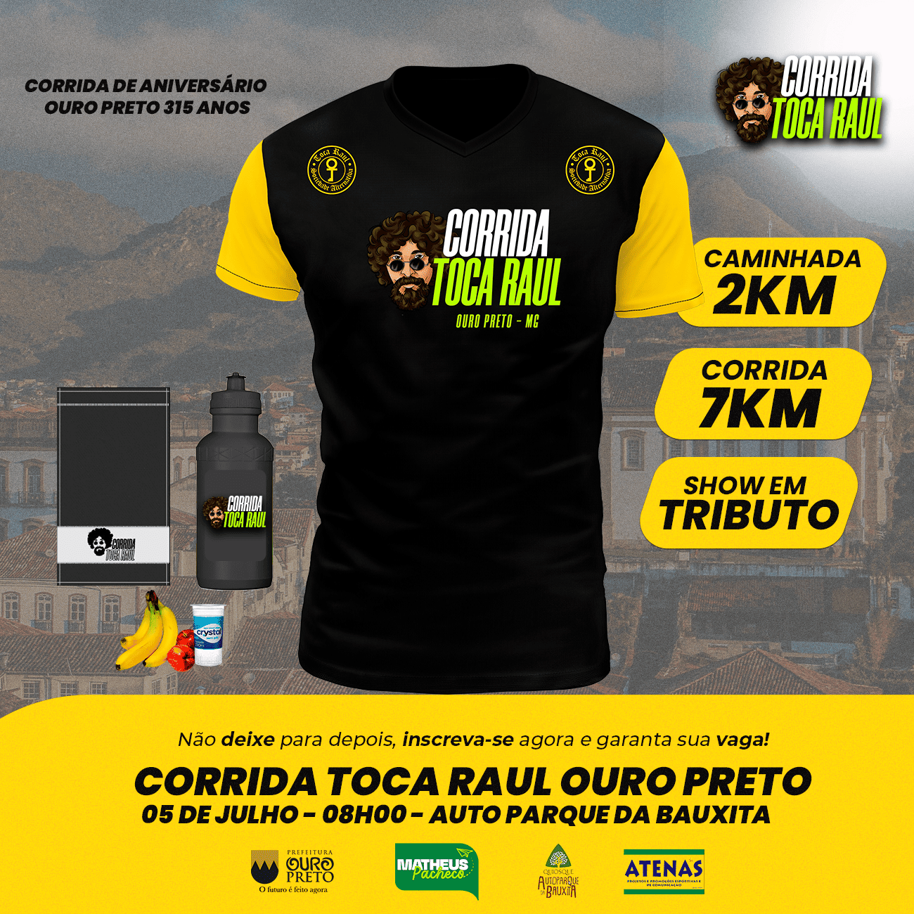 Corrida Toca Raul – Ouro Preto – corrida em Ouro Preto