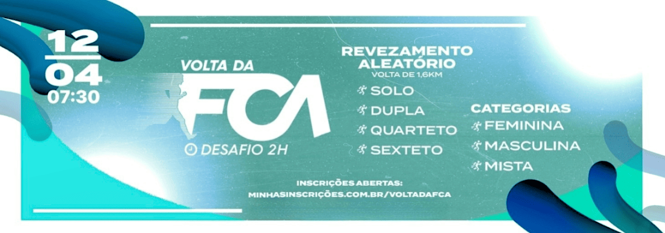 Corrida Volta da FCA – Desafio 2 Horas – corrida em Limeira