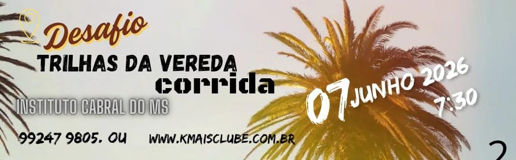 Desafio do Instituto Cabral do MS – corrida em Campo Grande