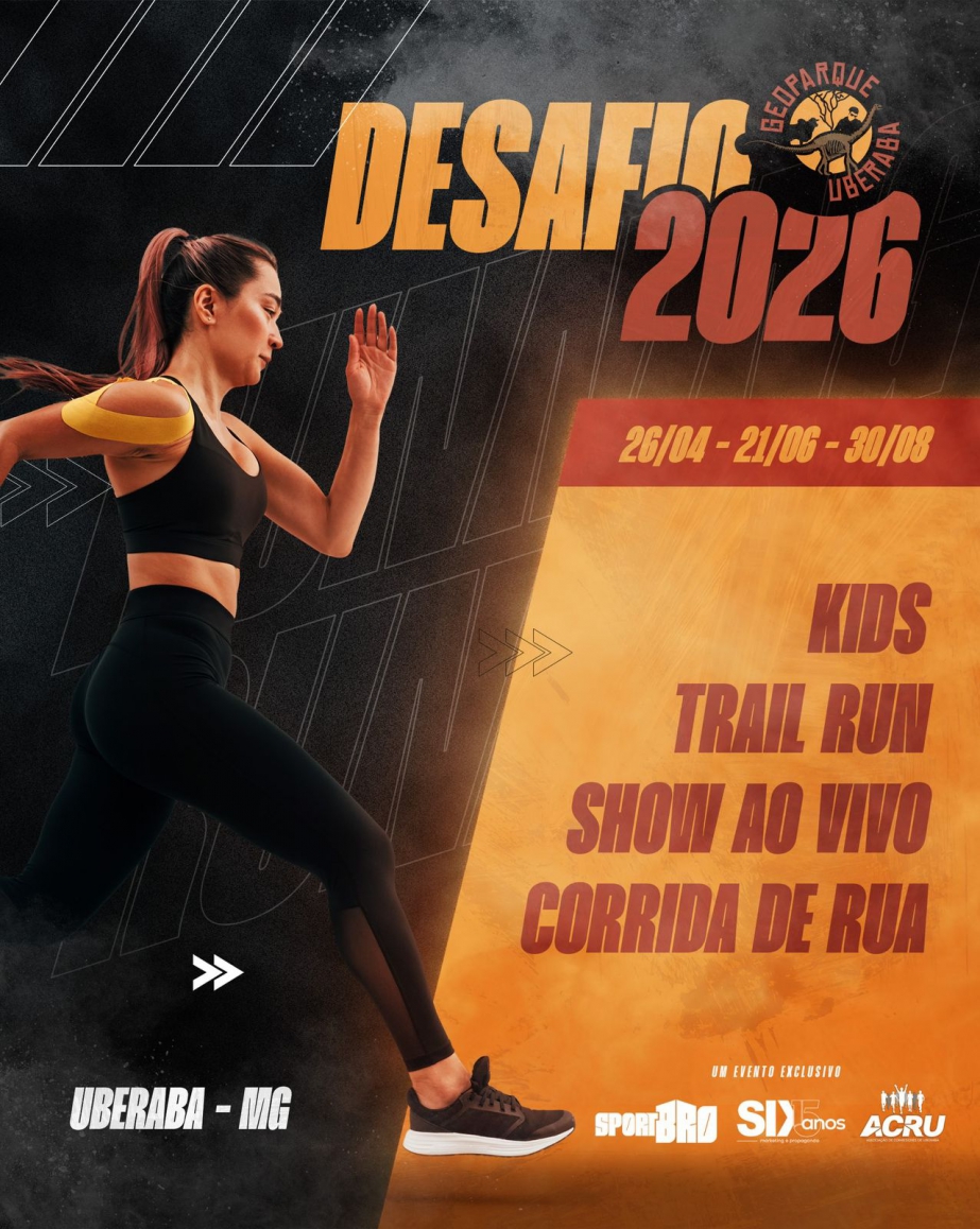 Desafio Geoparque Uberaba – Etapa 1 – corrida em Uberaba
