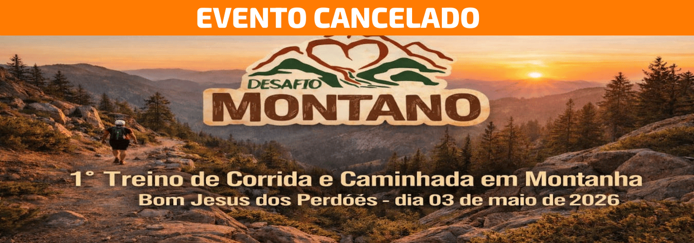 Desafio Montano – corrida em Bom Jesus dos Perdões
