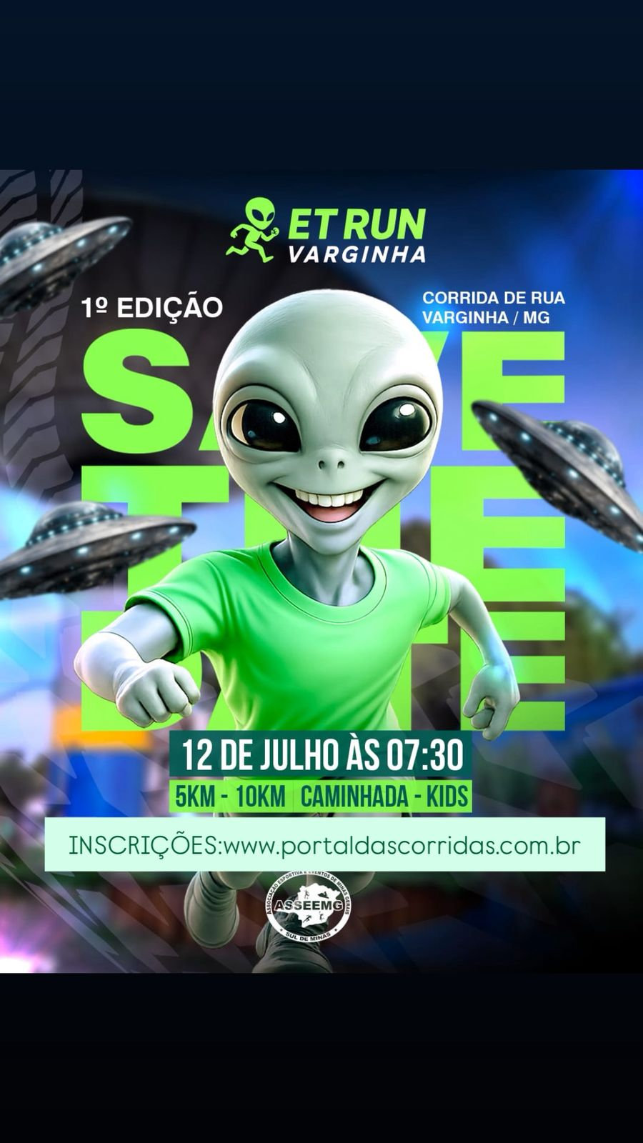 ET Run – corrida em Varginha