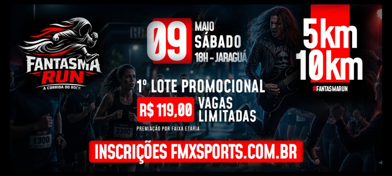 Fantasma Run – A Corrida do Rock – corrida em Maceió