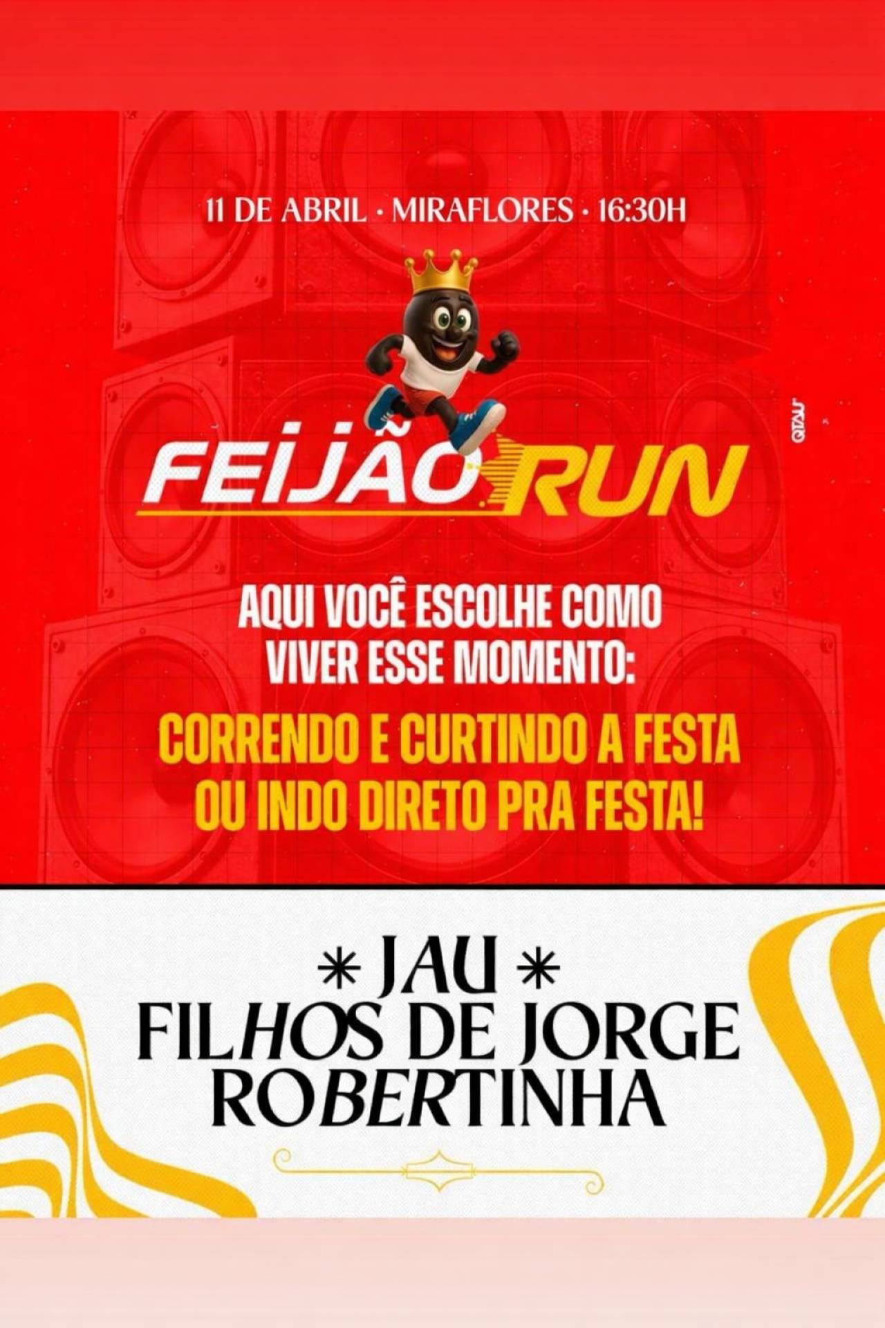 Feijão Run – corrida em Vitória da Conquista