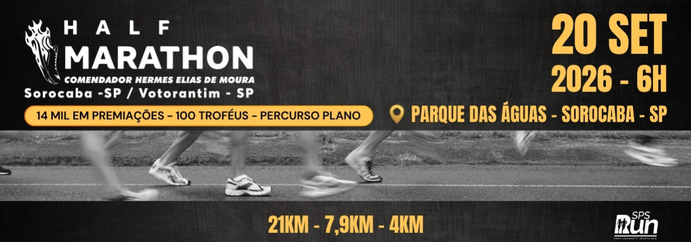 Half Marathon Comendador Hermes Elias de Moura – corrida em Sorocaba