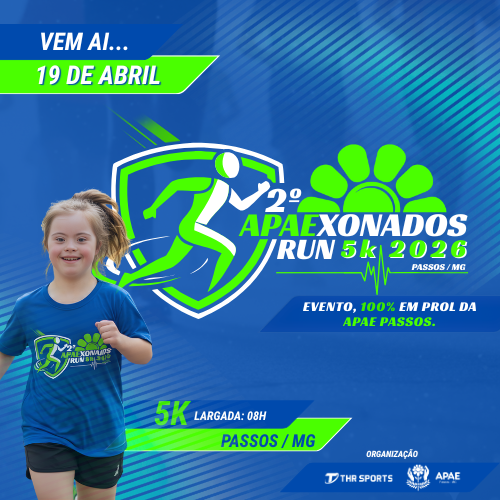 II APAExonados 5km – corrida em Passos