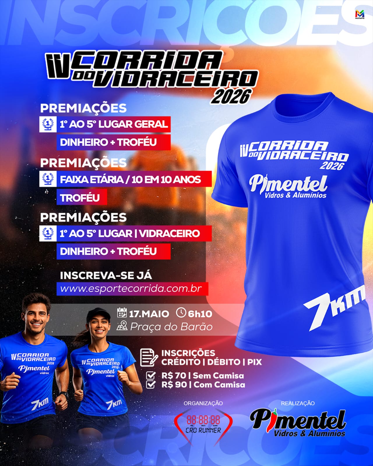 IV Corrida do Vidraceiro – corrida em Macapá