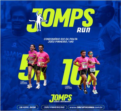 Jomps Run – corrida em João Pinheiro
