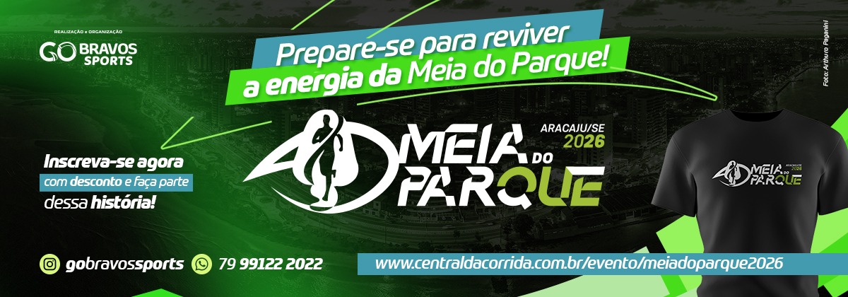 Meia Maratona do Parque 2026 – corrida em Aracaju