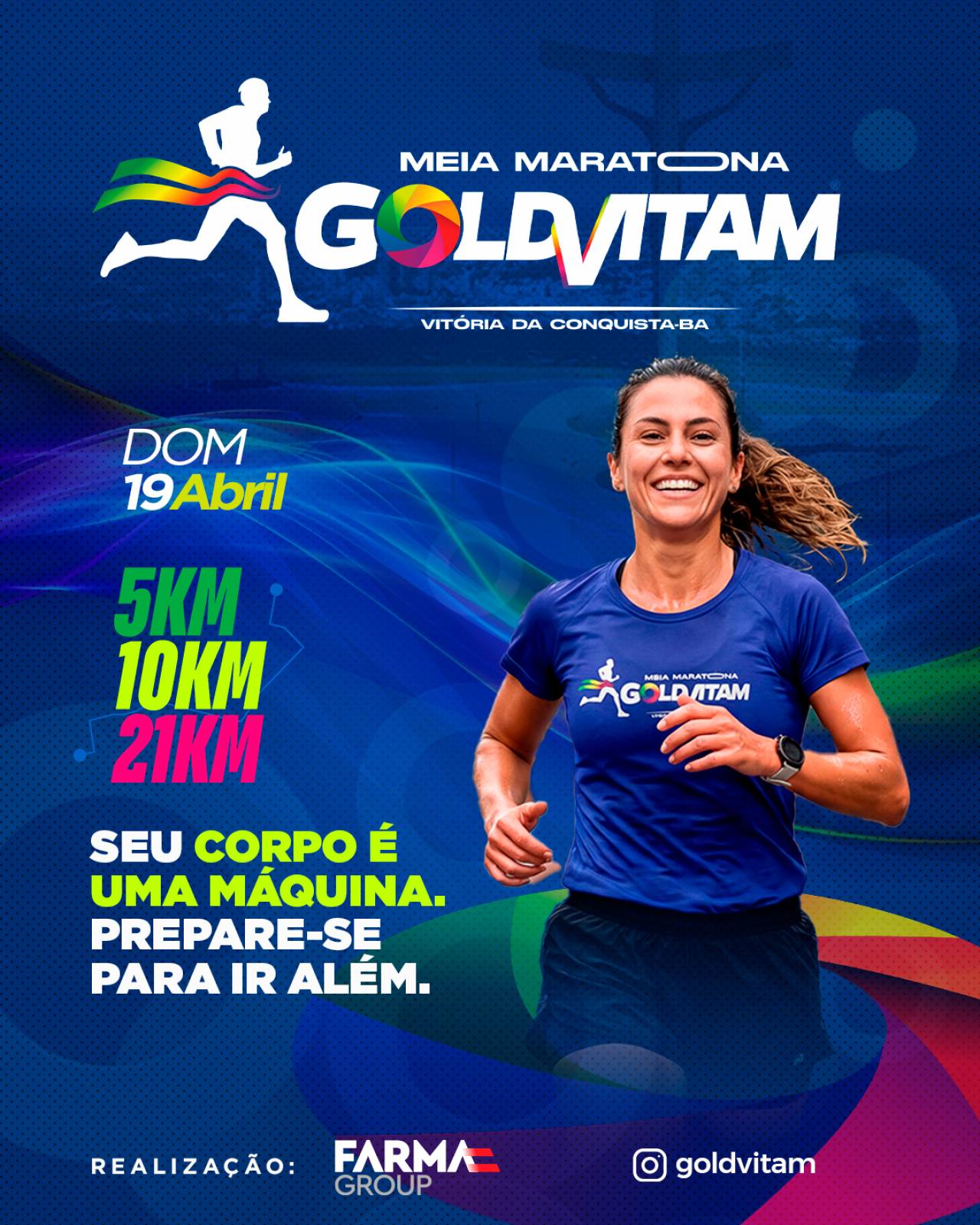 Meia Maratona Goldvitam – corrida em Vitória da Conquista