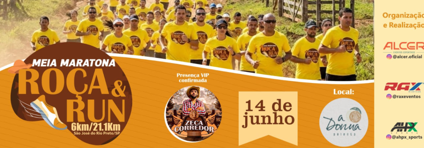 Meia Maratona Roça & Run – corrida em São José do Rio Preto