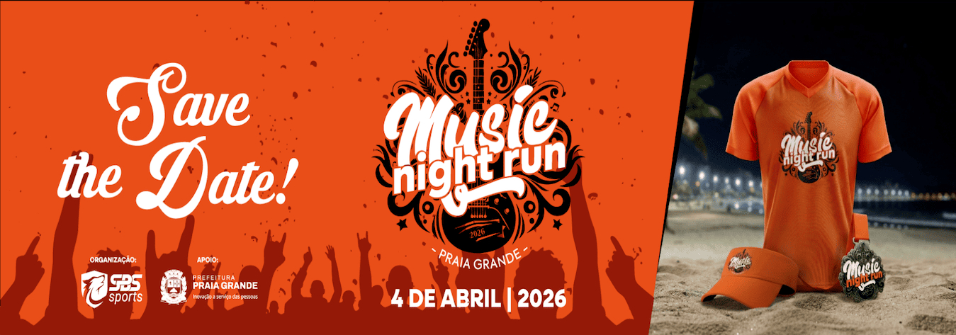 Music Night Run – corrida em Praia Grande