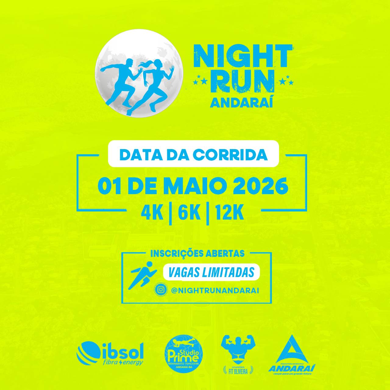 Night Run Andaraí – corrida em Andaraí