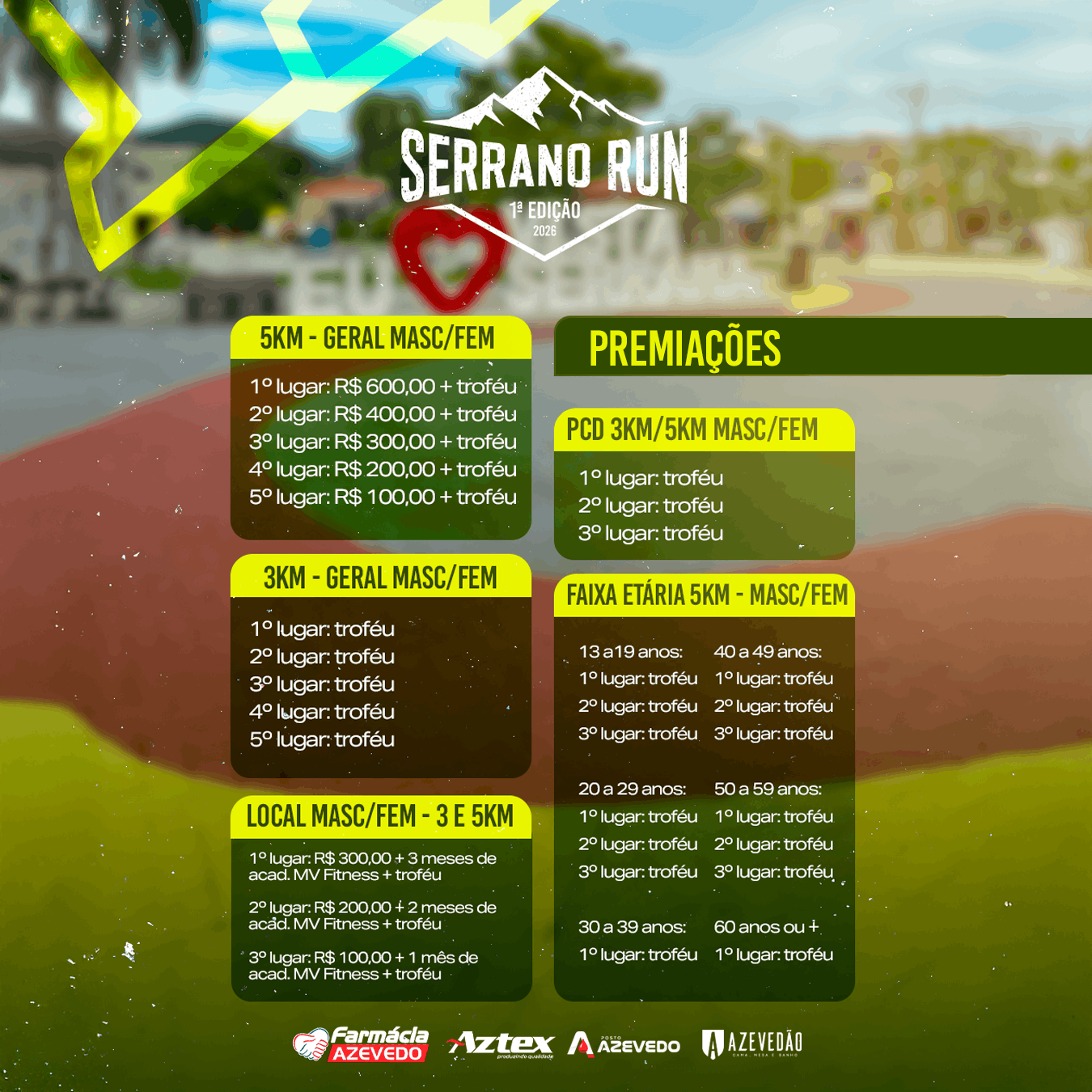 Serrano Run – 1ª Edição – corrida em Vista Serrana
