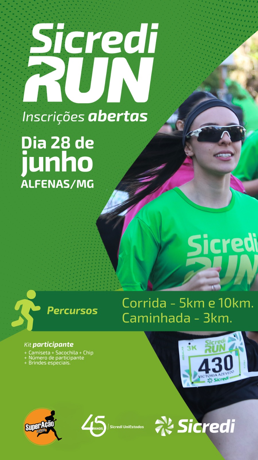 Sicredi Run – Alfenas – corrida em Alfenas