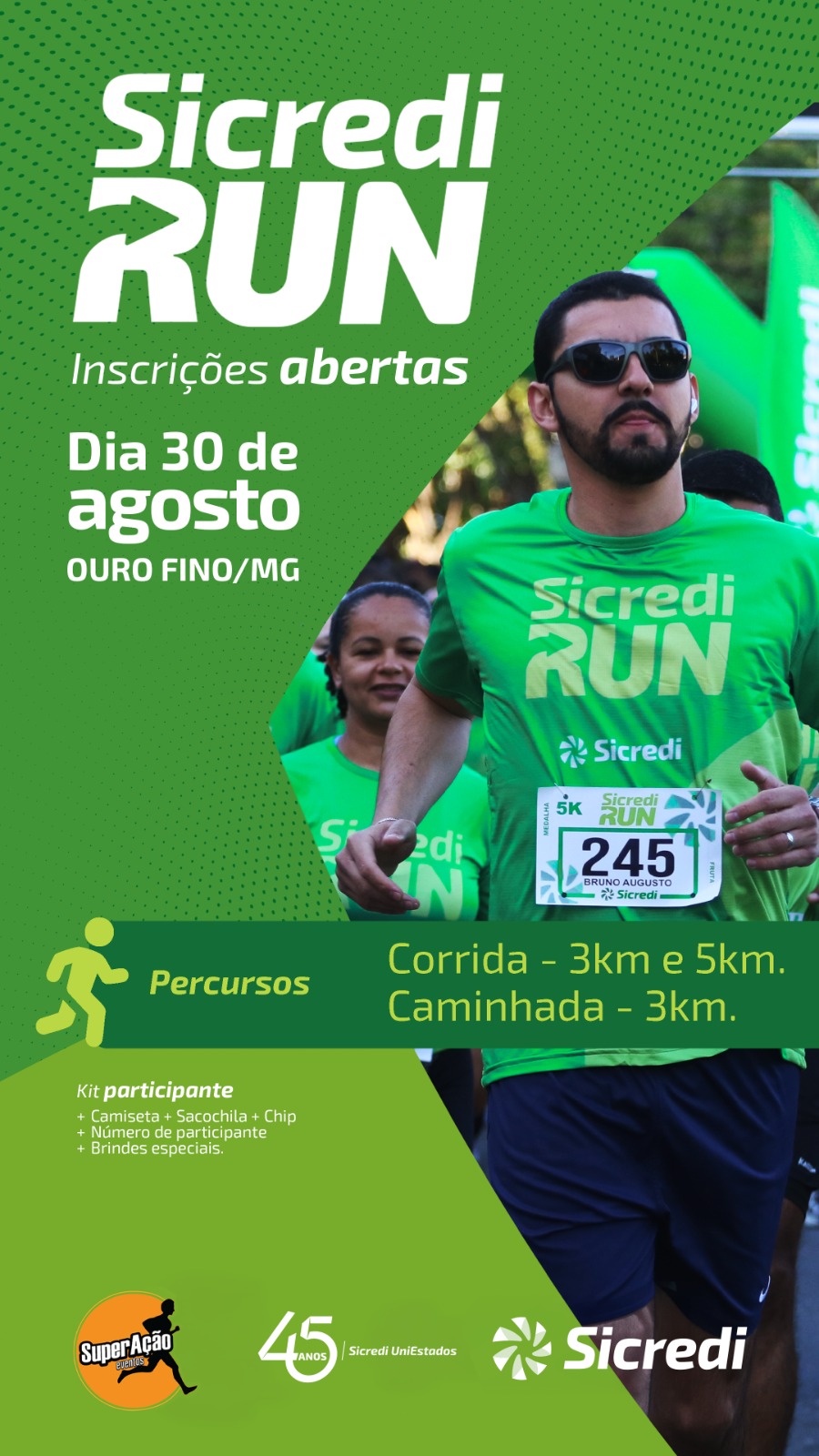 Sicredi Run – Ouro Fino – corrida em Ouro Fino