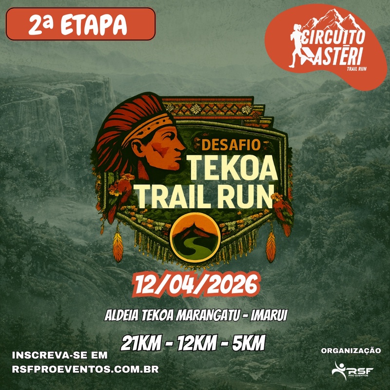 Tekoa Trail Run – corrida em Imarui