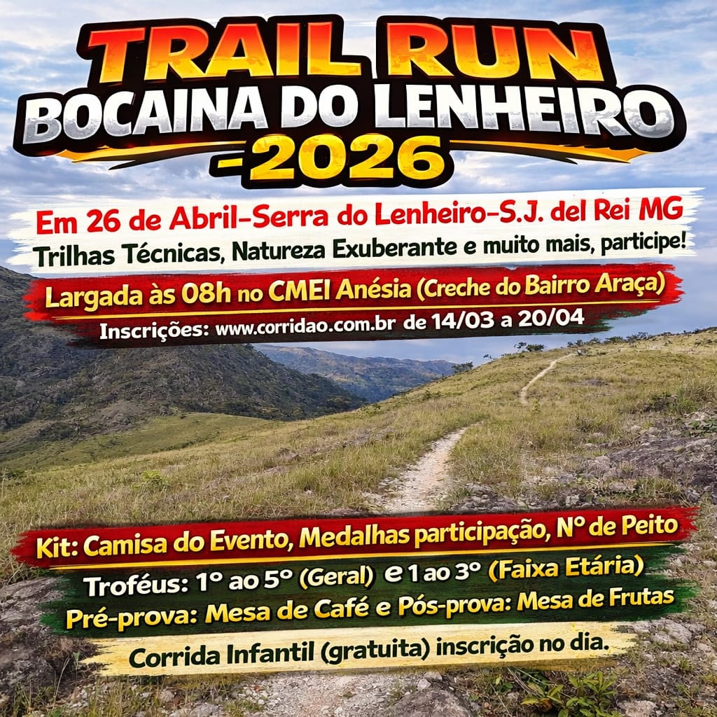 Trail Run Bocaina do Lenheiro – corrida em São João del Rei