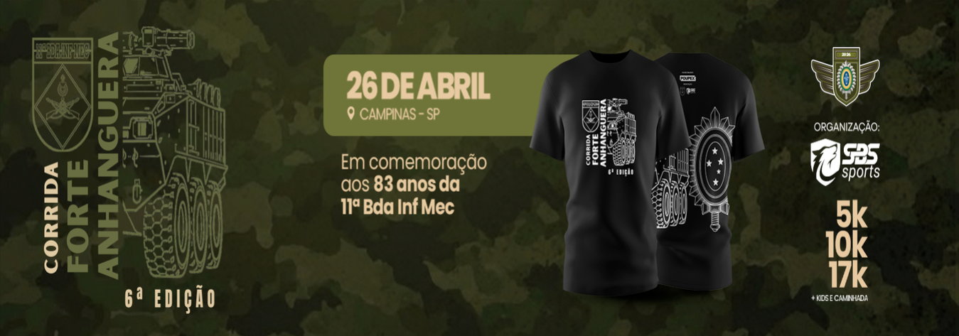 VI Corrida do Forte Anhanguera – corrida em Campinas