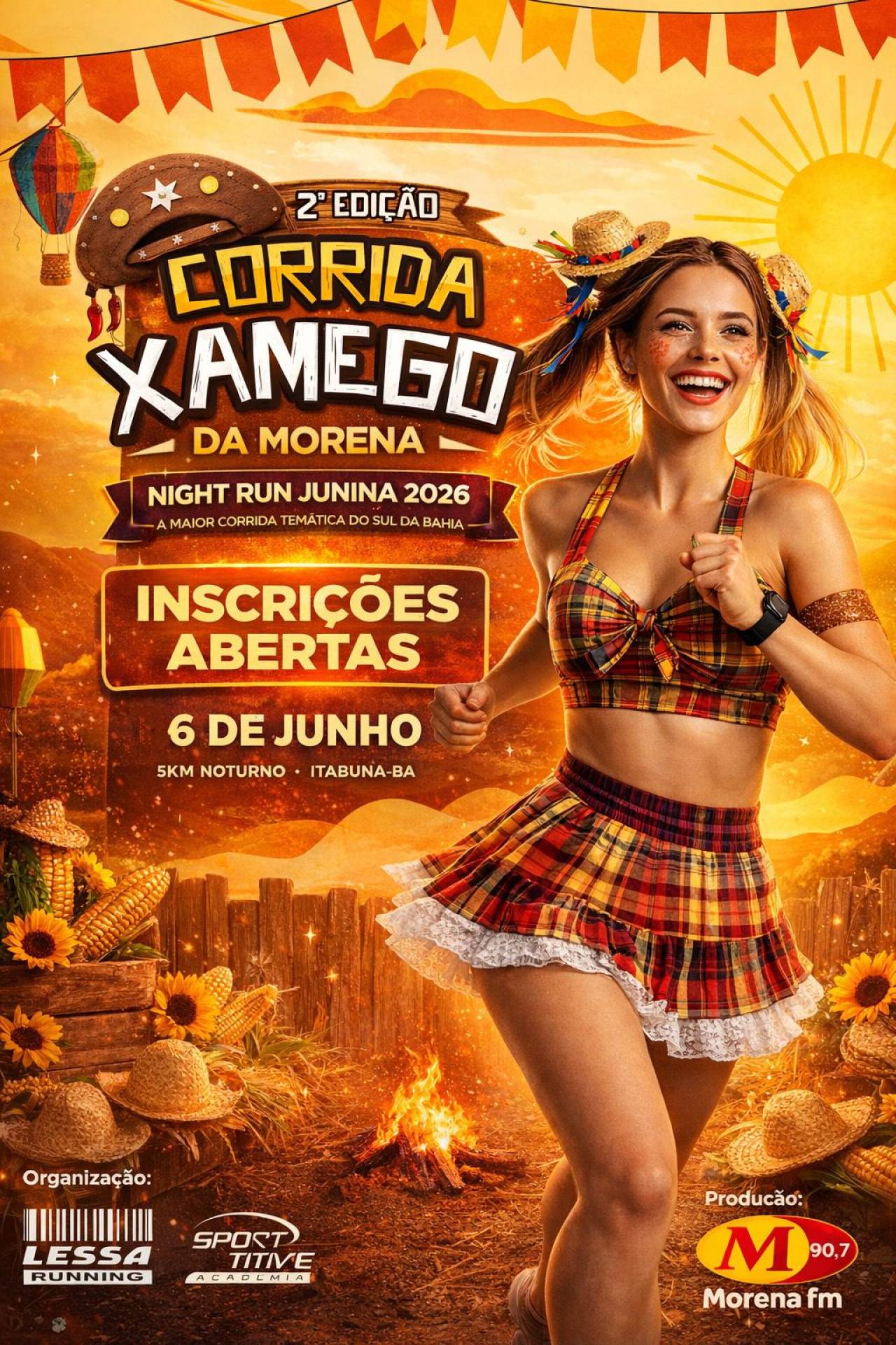Xamego Night Run – corrida em Itabuna