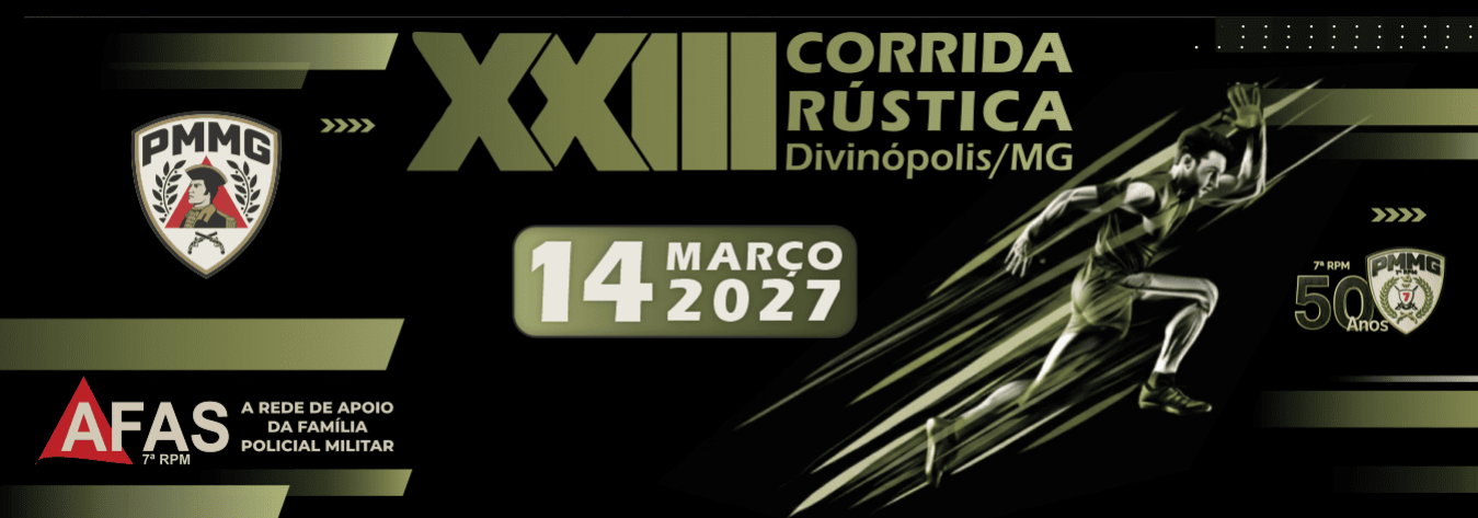XXIII Corrida Rustica da 7ª Região de PMMG – corrida em Divinópolis